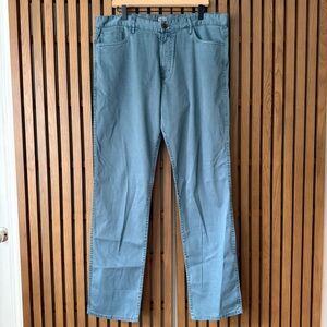 Faherty Men's Slate Blue Casual Pants Size 36x34 NEW!